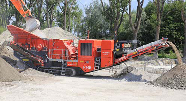 terex-finlay-i-140-impact-crusher